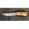 ЗОЛОТА ПЕРЛИНА ніж ручної роботи майстерні VIKTOR KNIVES, купити замовити в Україні, CPM® S125V™ в обкладинках нержавіючої сталі 95Х18, 64 HRC